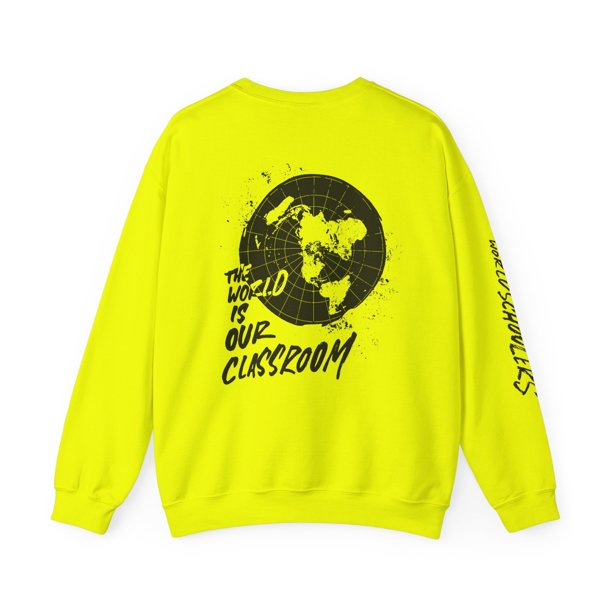 Peaceful Worldschoolers Adult Crewneck